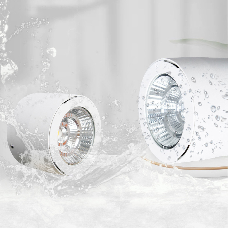 IP65 Surface Mounted Downlight Waterproof LED 15W 20W 5-Inch Cylindrical Downlight IP65 Surface Mounted Downlight Waterproof LED 15W 20W 5-Inch Cylindrical Downlight